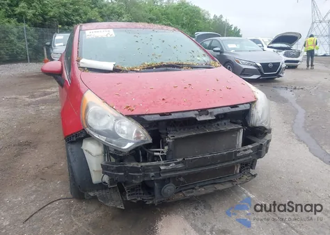 2014 Kia Rio Lx из США, поврежденный, VIN KNADM5A31E6376820